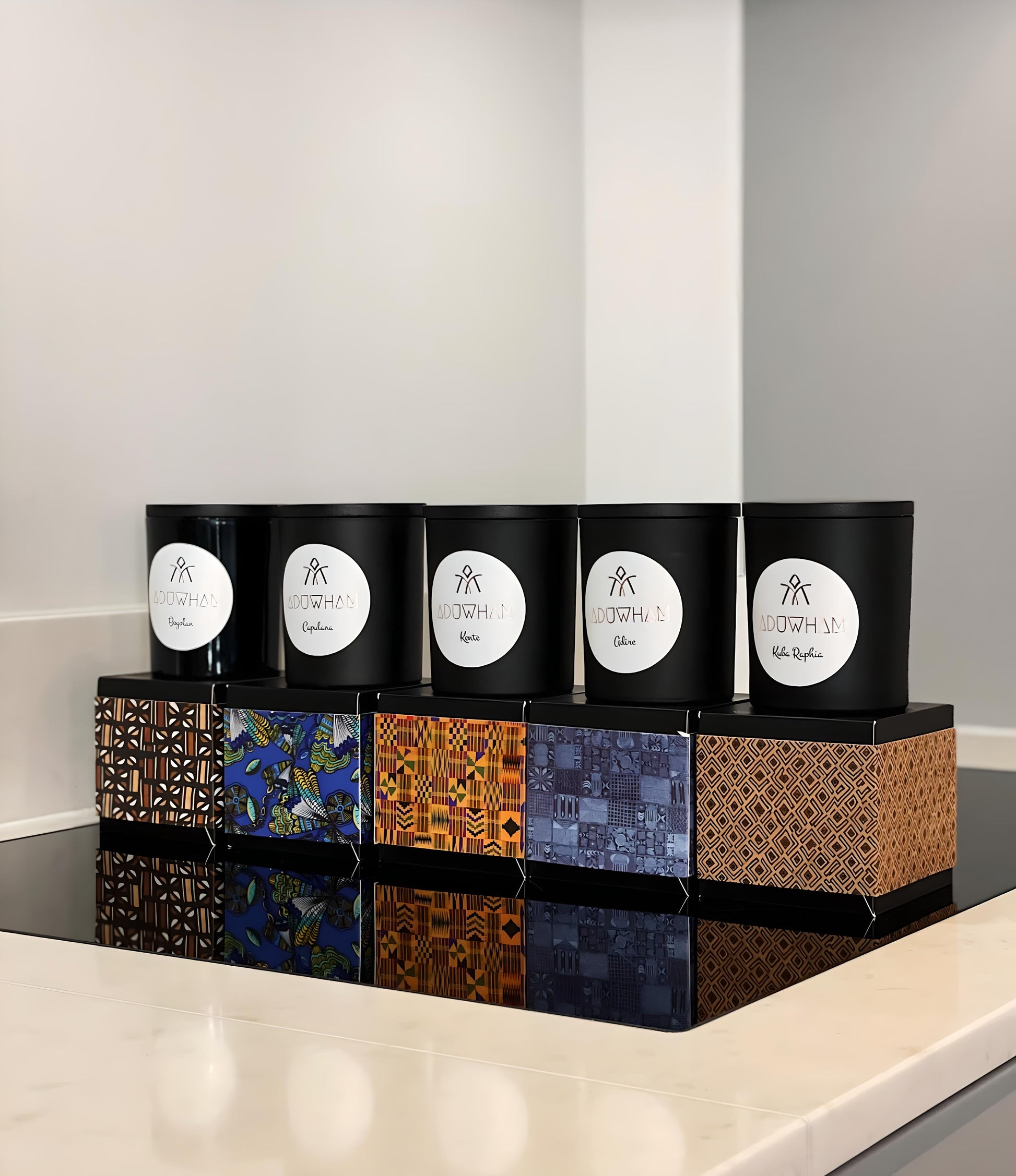 Fabric Edition Candle Set