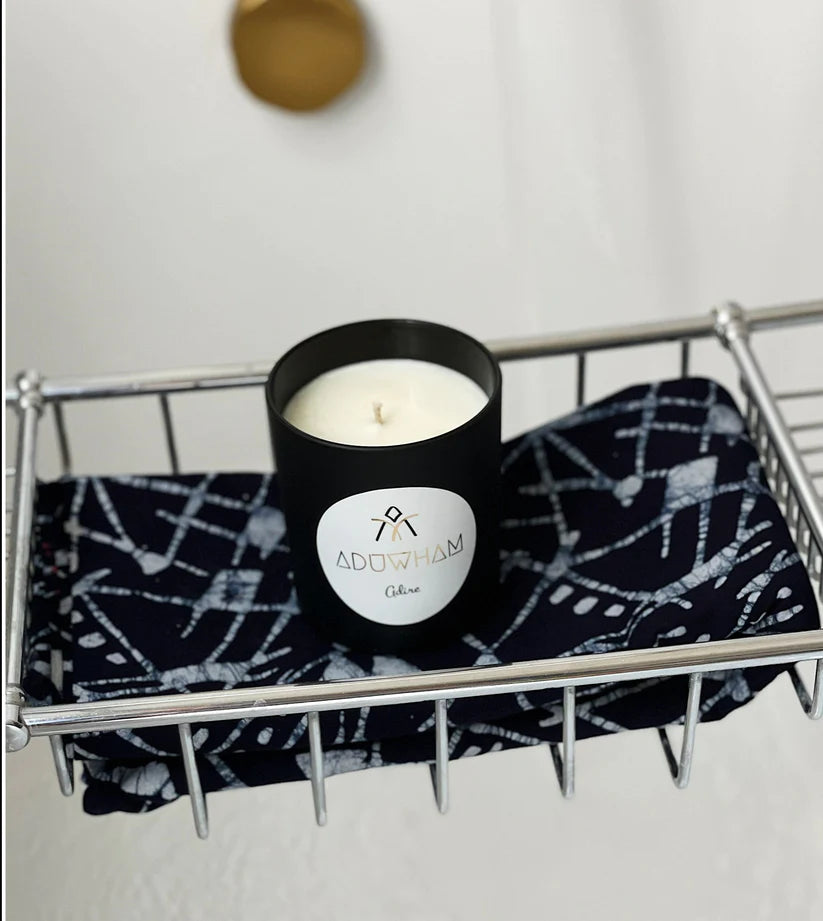 Adire Candle: A Journey of Elegance, Relaxation, and Sustainability